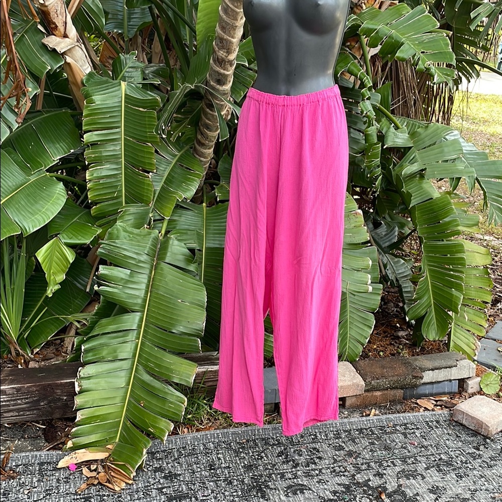 oh my gauze pink pants